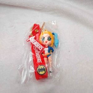 Harley Quinn keychain